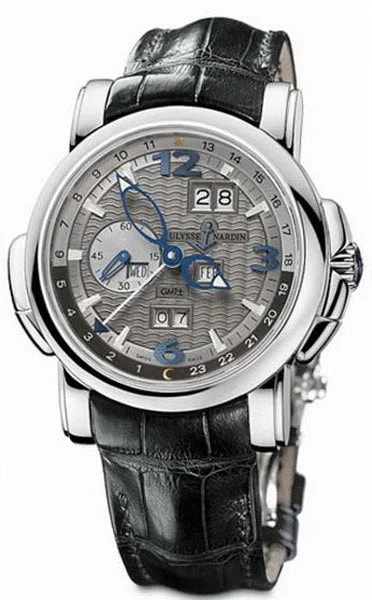 Worldofluxuryus — Ulysse Nardin GMT Perpetual Calendars 18K White Gold — Watch — resale