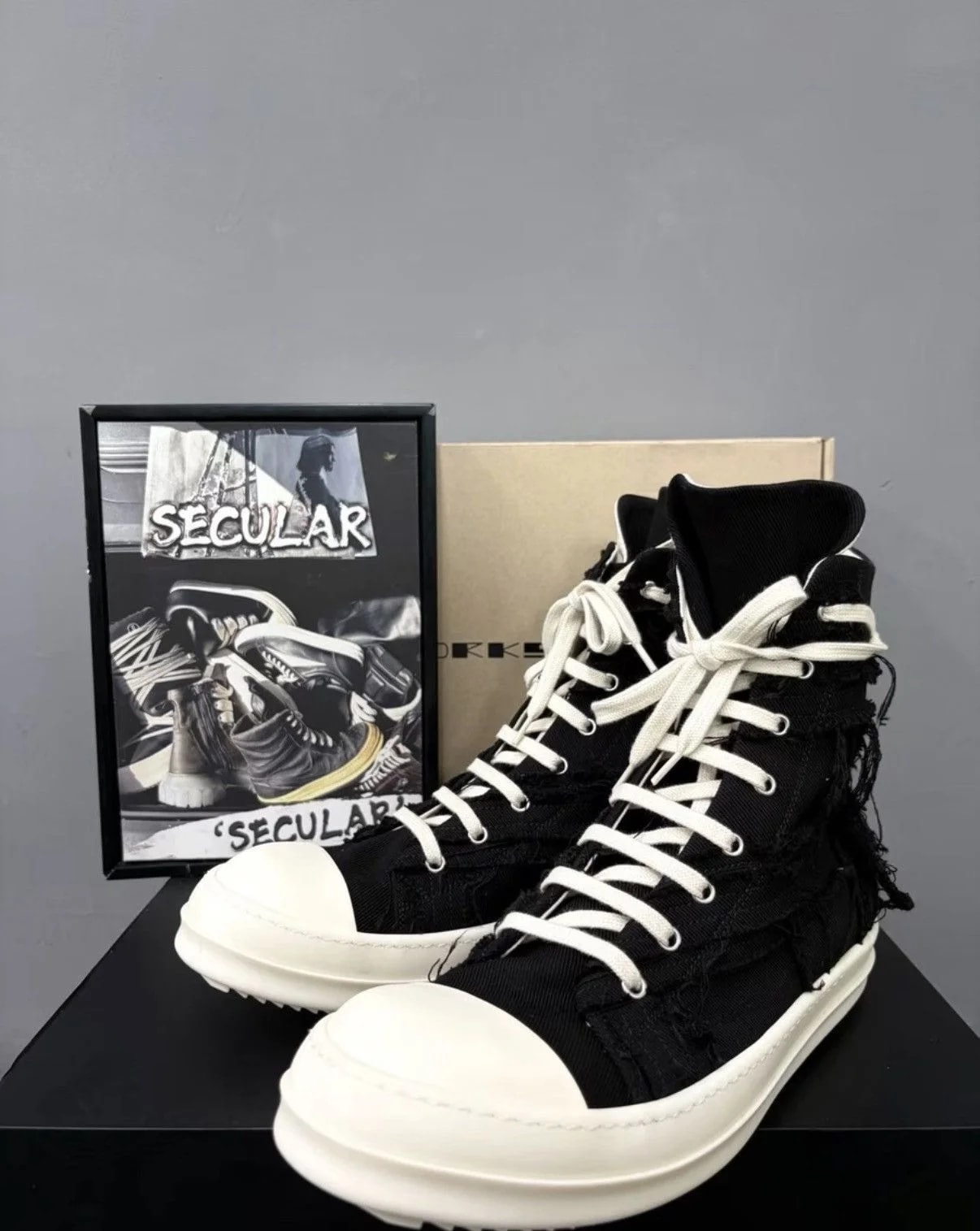 Rick Owens DRKSHDW — Rick Owens Drkshdw Slashed Platform K34 — Sneaker — resale