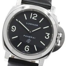 Panerai — Panerai Luminor Base Logo PAM00000 Black Dial Hand Winding Watch_955072 — Watch — resale