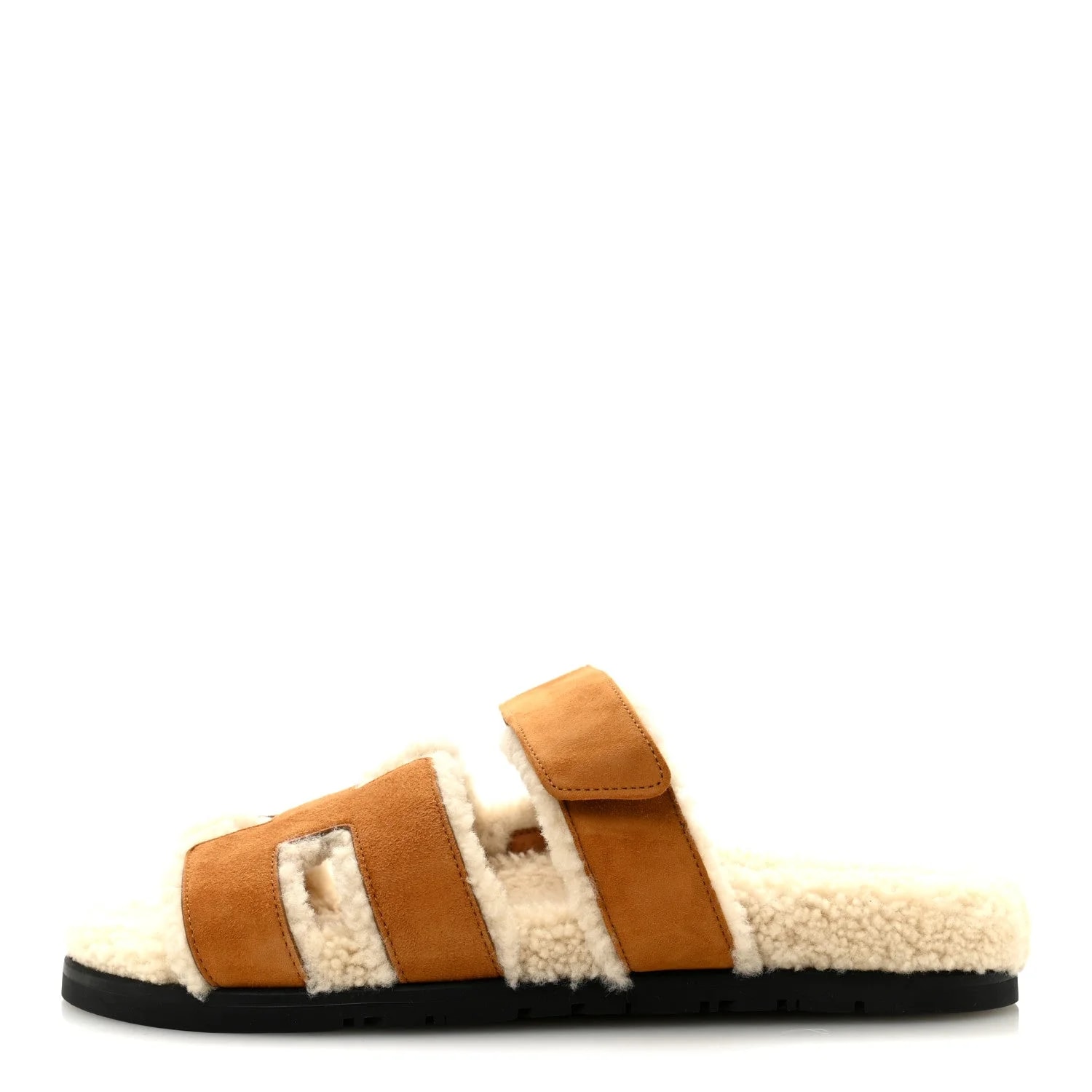 Hermès — Woolskin Chypre 40 Naturel — Designer Shoe — resale