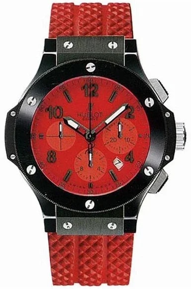 Worldofluxuryus — Hublot Big Bang Red Magic Chronograph Black Ceramic — Watch — resale
