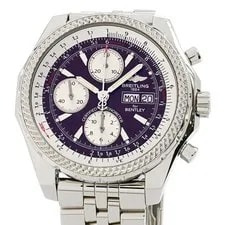 Breitling — Breitling Bentley GT A362K06SP Automatic 45mm Papers Burgundy Chronograph — Watch — resale