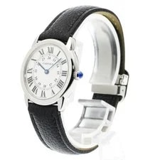 Cartier — Cartier Ronde Solo SM W6700155 29mm SS Silver #C12325 — Watch — resale