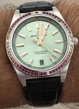 Breitling — Breitling Chronomat South Sea Auto 36mm Sapphire Diamond A10380 RRP £8500 — Watch — resale