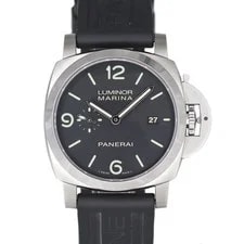 Panerai — O.panerai Luminor PAM03312 Stainless Steel Rubber Diamond 44mm #KNW2392 — Watch — resale