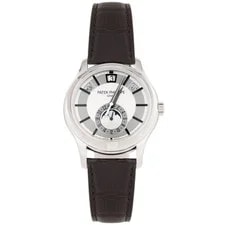 Patek Philippe — Patek Philippe Complications Annual Calendar White Gold Gray 40mm 5205G Full Set — Watch — resale
