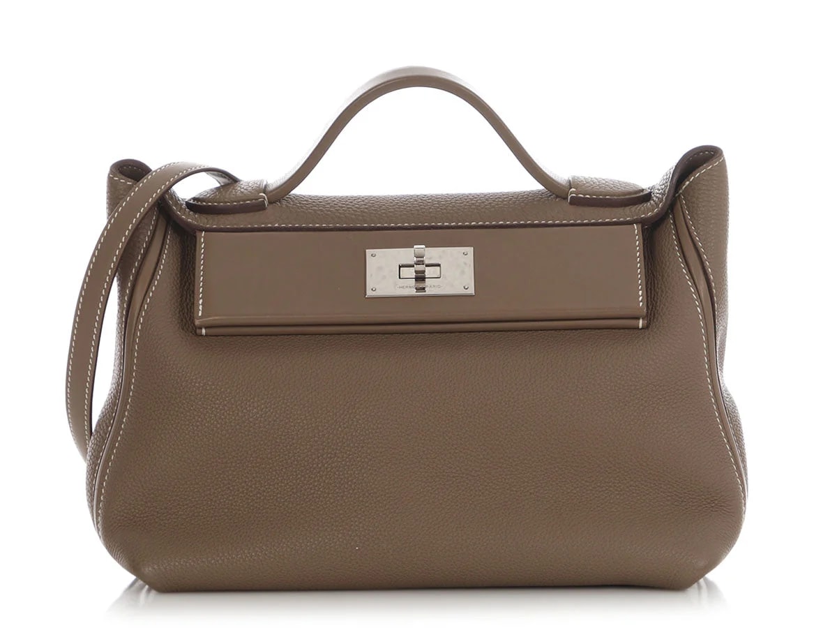 Hermès — Hermès Etoupe and 24/24 29 — Handbag — resale