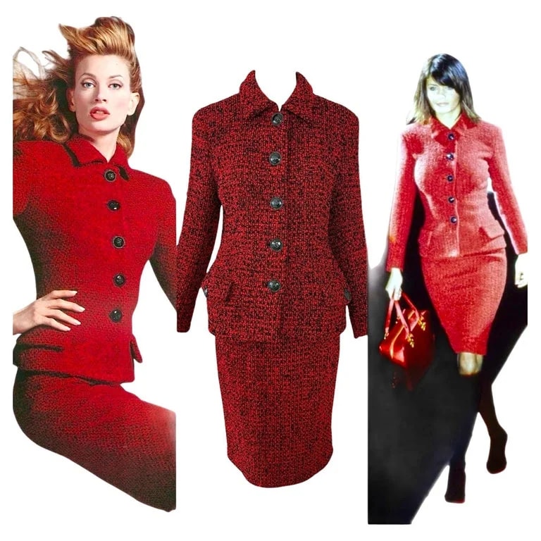 Gianni Versace — Gianni Versace 1995 Iconic Runway & Skirt Suit — Clothing — resale