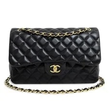 Chanel — Chanel de Camellia 30 Double Chain W Flap A58600 #BCB022 — Handbag — resale