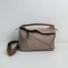 Loewe — Loewe Puzzle Geometric Design Crossbody - Very Good #Lfxtsx — Handbag — resale