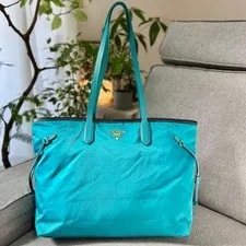 Prada — Prada Tesuto Metal Logo From Japan — Handbag — resale