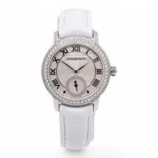 Audemars Piguet — Audemars Piguet Jules Diamond 18K White Gold Diamond Silver Dial 77228BC — Watch — resale