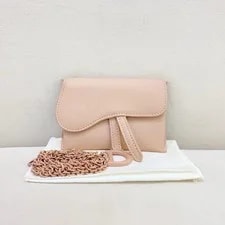Dior — Dior Saddle Ultra Matte Chain Nano Crossbody - Excellent #Wfdkq — Handbag — resale