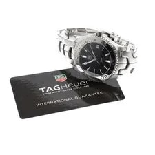 Tag Heuer — TAG Heuer Link WJ1110.BA0570 38mm SS Black Dial Quartz Date #C706 — Watch — resale