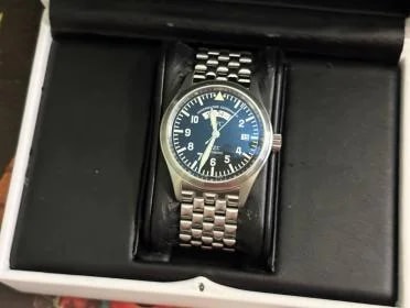 IWC — IWC UTC TZC Pilots Series IW325102 on Bracelet With Boxes, Manual, Etc. — Watch — resale