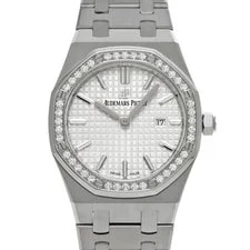 Audemars Piguet — Audemars Piguet Royal Oak Quartz 67651ST.ZZ.1261ST.01 Silver 733546 — Watch — resale