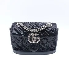 Gucci — Gucci GG Marmont Mini Sequin & T10392956 — Handbag — resale