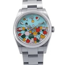 Rolex — Rolex Oyster Perpetual 126000 Stainless Steel 36mm Blue Dial Automatic #TZW043 — Watch — resale