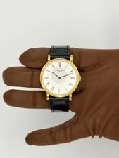 Patek Philippe — 2005 Patek Philippe Calatrava 35mm Yellow Gold 5120J-001 — Watch — resale