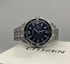 Citizen — Citizen Brycen Eco-Drive ’s Cerulean Blue Dial Titanium Solar 42mm — Watch — resale