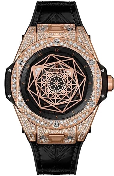 Worldofluxuryus — Hublot Big Bang Sang Bleu 18K Rose Gold — Watch — resale