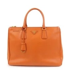 Prada — Prada LUX Galleria Papaya Auth — Handbag — resale