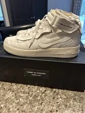 Nike x Comme Des Garçons — Nike X Comme des Garçons X Air Force 1 CDG Mid — Sneaker — resale