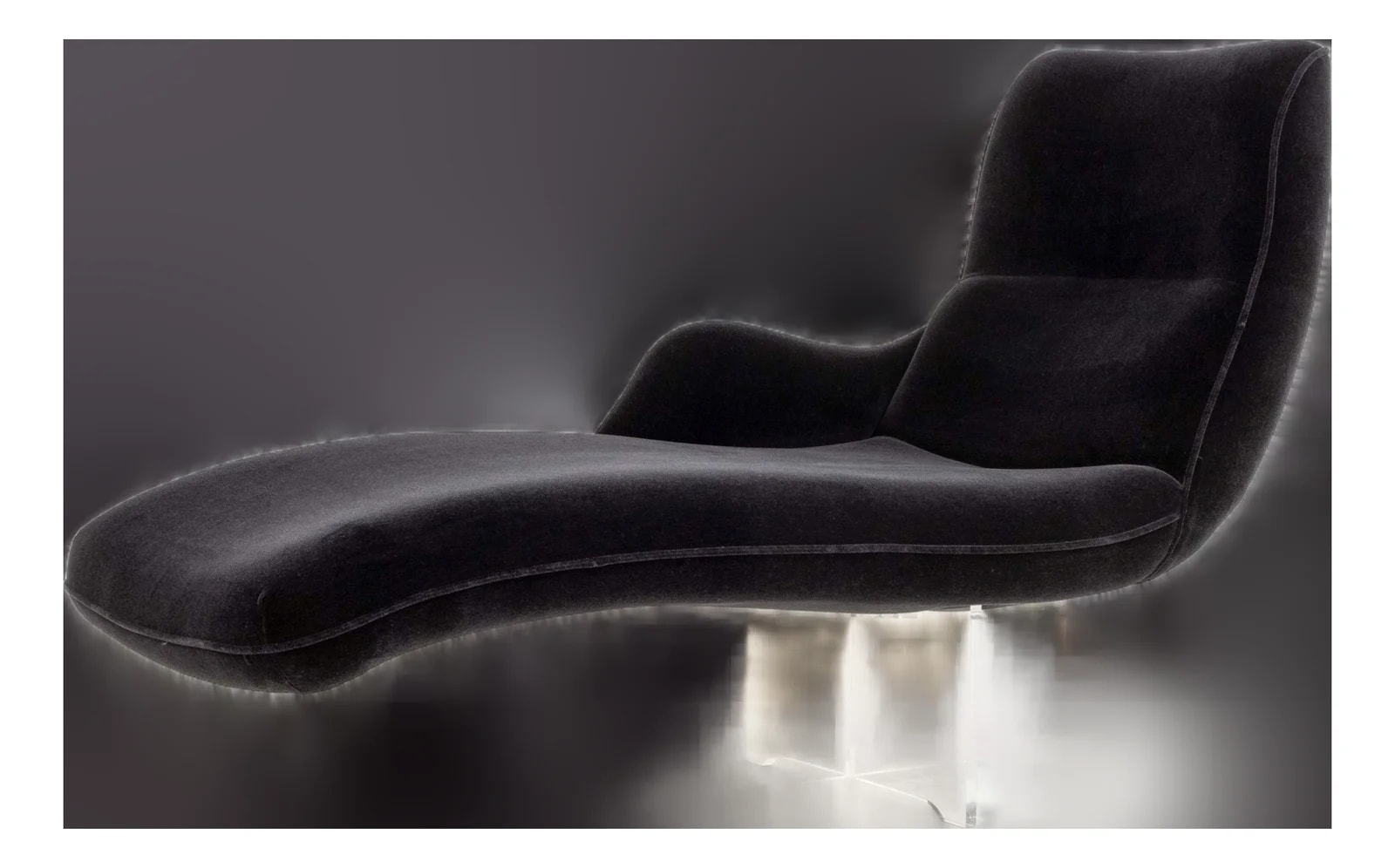Vladimir Kagan — Vladimir Kagan Erica Chaise Longue, Model P6910-L — Furniture — resale