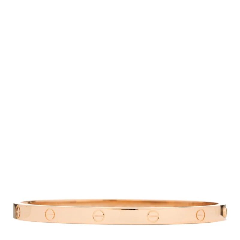 Cartier — 18K Medium Love Bracelet 18 — Jewelry — resale