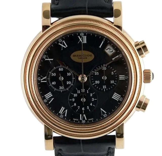 Worldofluxuryus — Parmigiani Fleurier Toric Chronographe 18k Rose Gold — Watch — resale