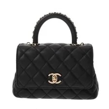 Chanel — Chanel Top Handle Flap XXS AS2215 Matrasse — Handbag — resale