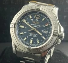 Breitling — Breitling Colt Automatic 44, Ref. A1738811/C906 (Full Set) Blue Dial — Watch — resale