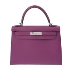 Hermès — Hermes Kelly 28 Outside Stitch 2WAY Anemone — Handbag — resale