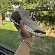 Jordan — Jordan Air 3 ’s Mid Top Lace-Up / Elephant Print — Sneaker — resale