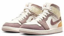 Air Jordan — Air Jordan 1 Mid SE Craft "Inside Out" /Fossil DM9652-102 — Sneaker — resale