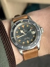 Tudor — Tudor Submariner 9411/0 1973 Blue Dial Faded Bezel Snowflake Head Only — Watch — resale