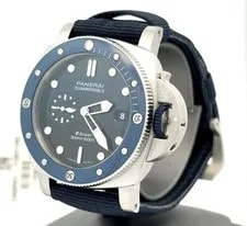 Panerai — Panerai Pam 1289 Submersible QuarantaQuattro Blu Profondo PAM01289- New Box/Card — Watch — resale