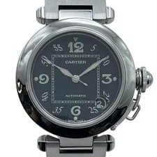 Cartier — Cartier C W31043M7 35mm Stainless Steel Black OKW1317 — Watch — resale