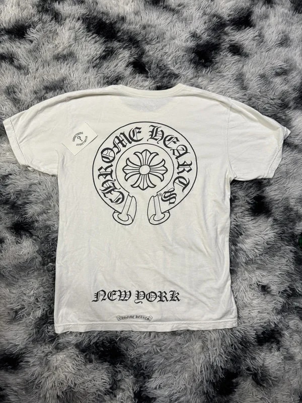 Chrome Hearts — Hearts New York Horseshoe Tee — streetwear — resale