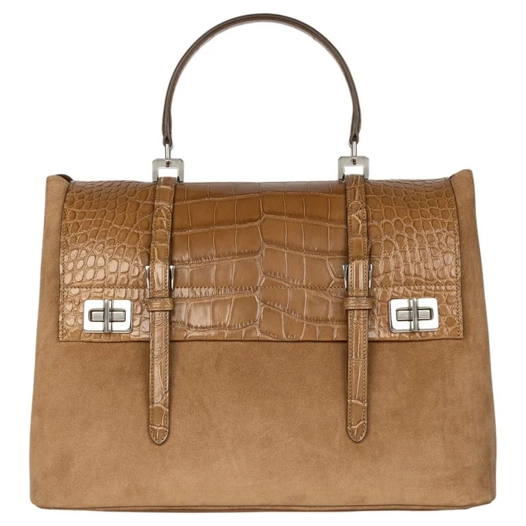 Prada — Prada Double Flap Top Handle — Handbag — resale