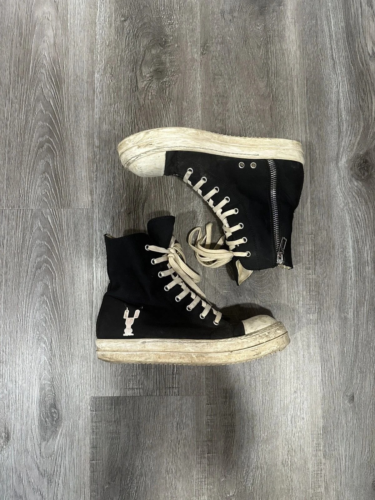 Rick Owens DRKSHDW — Rick Owens Drkshdw Gym Logo — Sneaker — resale