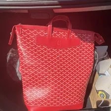 Goyard β Goyard Zip Top Handle Straps Logo β Handbag β resale