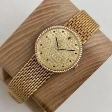 Audemars Piguet — Audemars Piguet Cobra 31mm 18K Yellow Gold Sapphire Dial — Watch — resale