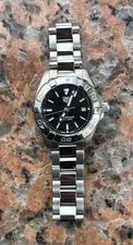 Tag Heuer — TAG Heuer WBD1410 Stainless Steel Black Dial Quartz Swiss Made — Watch — resale
