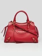 Balenciaga — Balenciaga Grained Neo Classic Small City — Handbag — resale