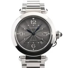 Cartier — Cartier Pasha By 1.6" WSPA0026 Watches / Gray Mechanical Automatic — Watch — resale
