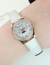 Patek Philippe — Patek Philippe 18k Yellow Gold Diamond Annual Calendar Deployant 4936J — Watch — resale