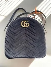 Gucci — Gucci GG Marmont Backpack Gift Present 0312b — Handbag — resale