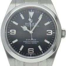 Rolex — Rolex Explorer 1 214270(G) Stainless Steel 39mm Black Dial Automatic #LPW1188 — Watch — resale
