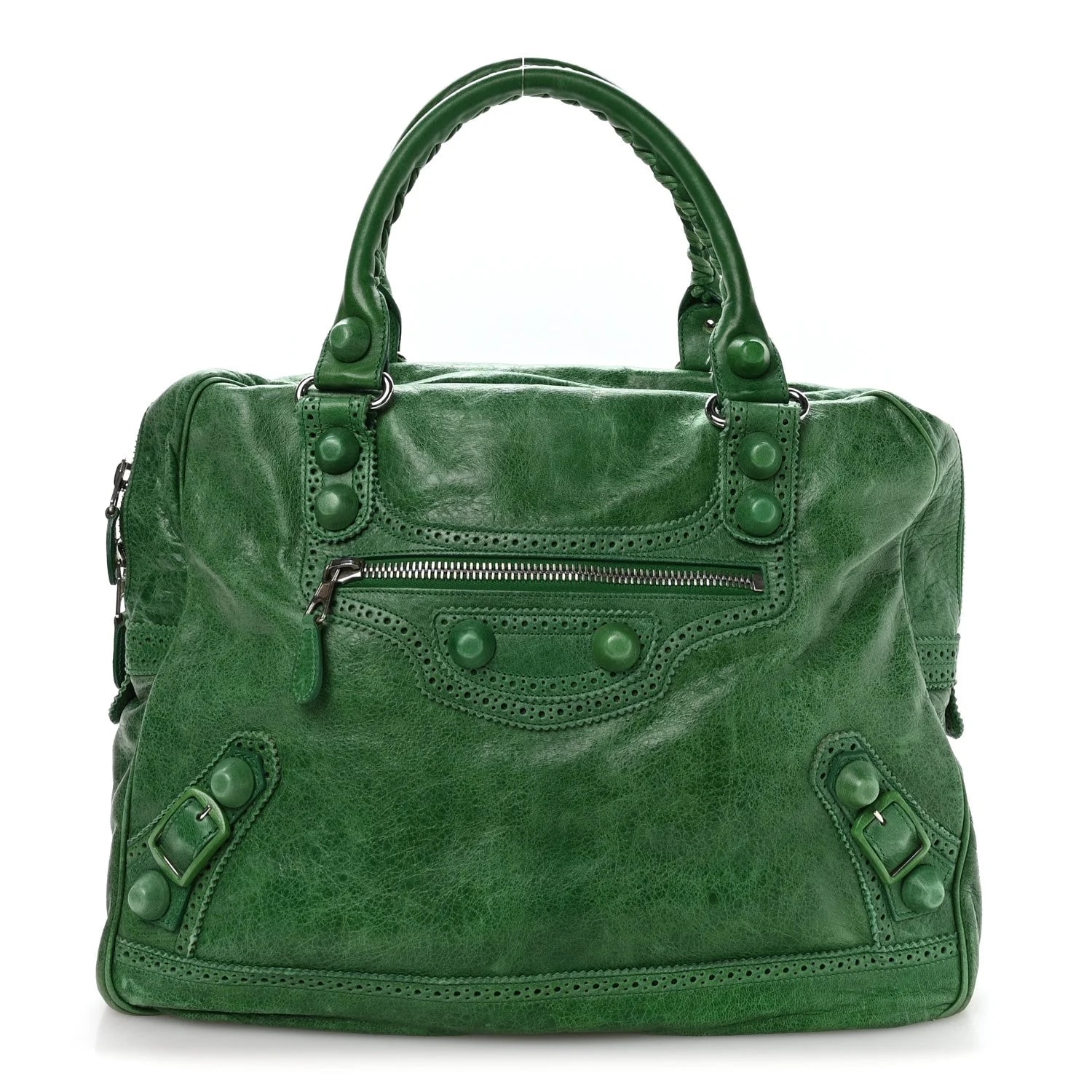 Balenciaga — Giant Brogues Office Pommier — Handbag — resale
